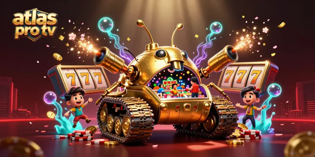 Profitez de l'expérience intense d'atlas pro tv avec des jeux de casino amusants